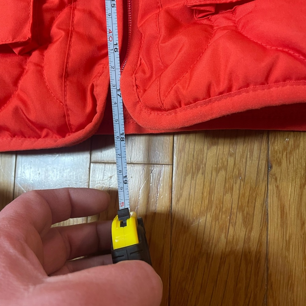 All in Motion Orange Quilted Fleece
Lined‎ Zip Front Vest - kids Size 6/7 - Picture 10 of 10